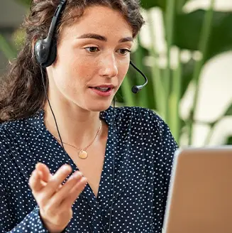 customer service agent photo